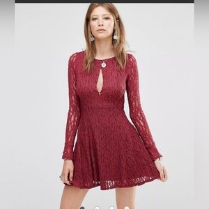Free People Teen Witch Dress in Plum